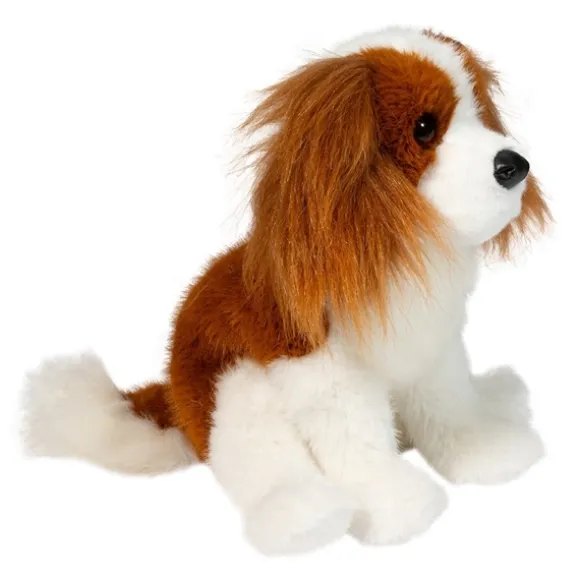 Kingsley the 9 Inch Plush King Charles Cavalier Dog by Douglas