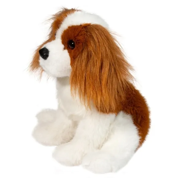 Kingsley the 9 Inch Plush King Charles Cavalier Dog by Douglas