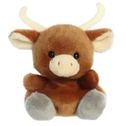 Landon the Plush Longhorn Bull Palm Pals by Aurora