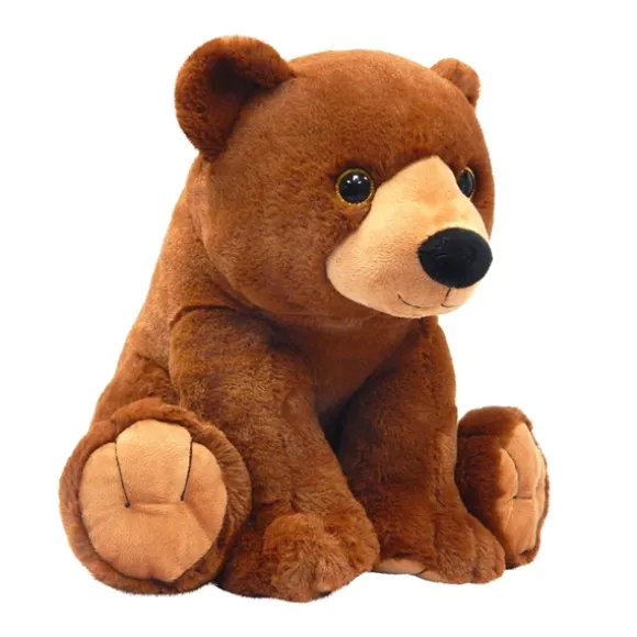 Large Sitting Stuffed Grizzly Bear by Fiesta