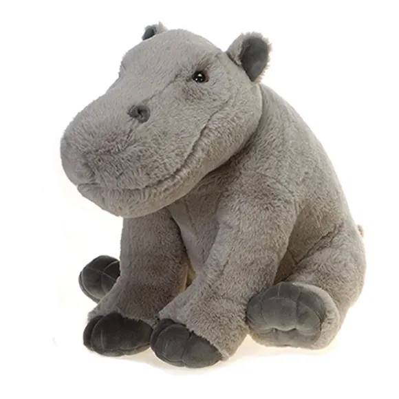 Large Sitting Stuffed Hippo by Fiesta