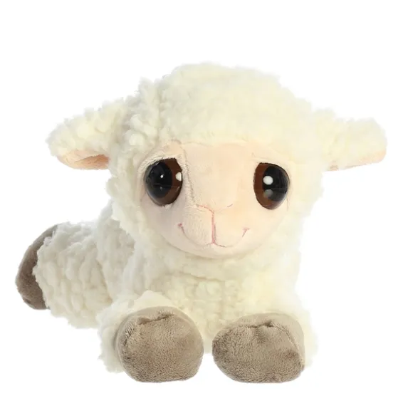 Lea The Plush Lamb Dreamy Eyes Stuffed Animal by Aurora