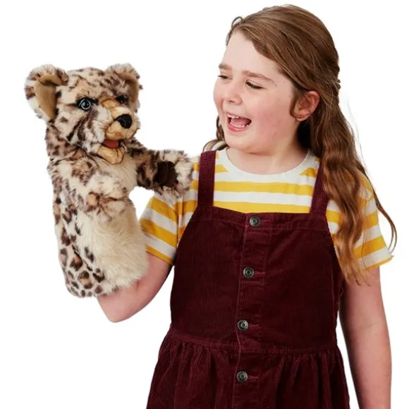 Leopard Cub Stage Puppet by Folkmanis Puppets