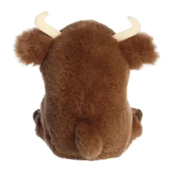 Liam the Longhorn Bull Stuffed Animal 5 Inch Rolly Pet by Aurora