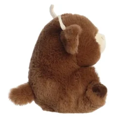 Liam the Longhorn Bull Stuffed Animal 5 Inch Rolly Pet by Aurora