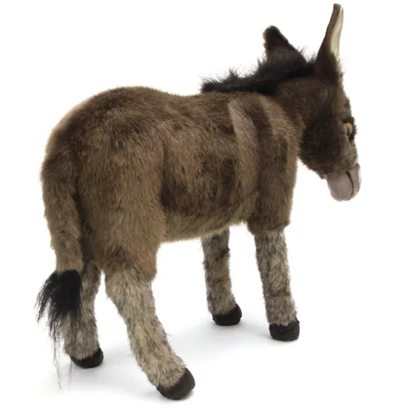 Lifelike Donkey Stuffed Animal by Hansa