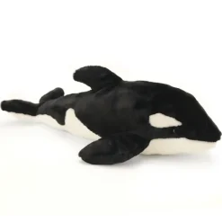 Lifelike Large Orca Stuffed Animal by Hansa
