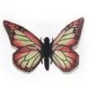 Lifelike Red Butterfly Stuffed Animal by Hansa