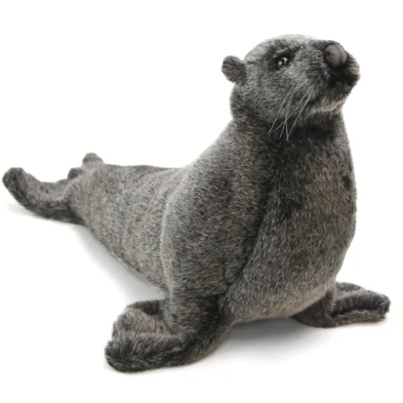 Lifelike Sea Lion Pup Stuffed Animal by Hansa