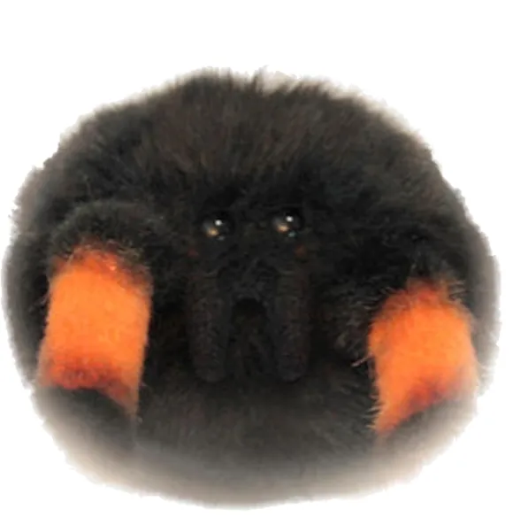 Lifelike Tarantula Stuffed Animal by Hansa