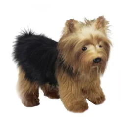 Lifelike Yorkshire Terrier Puppy Stuffed Animal by Hansa