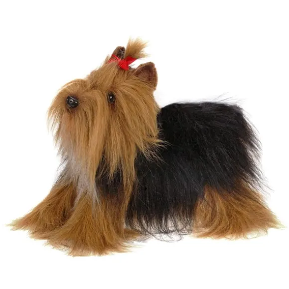 Lifelike Yorkshire Terrier Stuffed Animal by Hansa