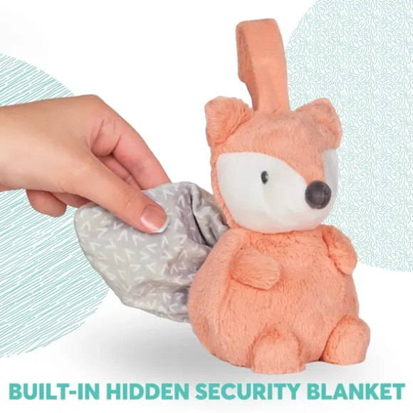 Lil' Luvs Emory Baby Safe Plush Fox Tuck-Away Lovey by Gund