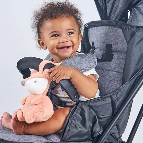 Lil' Luvs Emory Baby Safe Plush Fox Tuck-Away Lovey by Gund