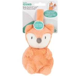 Lil' Luvs Emory Baby Safe Plush Fox Tuck-Away Lovey by Gund