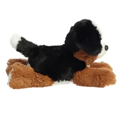 Little Bernie the Stuffed Bernese Mountain Dog Mini Flopsie by Aurora