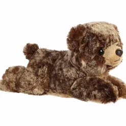 Little Brownie the Stuffed Brown Bear Mini Flopsie by Aurora