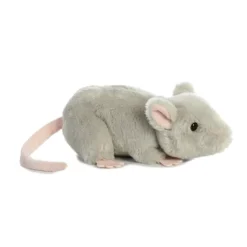 Little Cheddar the Stuffed Mouse Mini Flopsie by Aurora