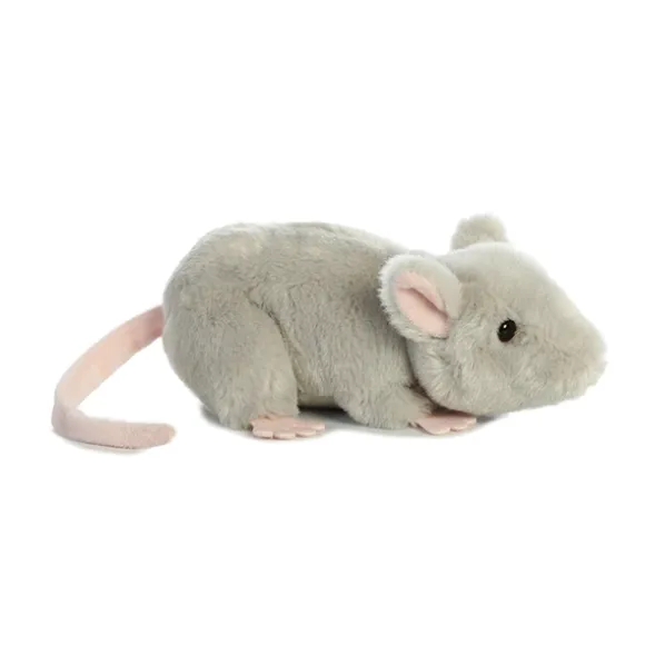 Little Cheddar the Stuffed Mouse Mini Flopsie by Aurora