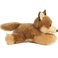 Little Clever the Stuffed Coyote Mini Flopsie by Aurora
