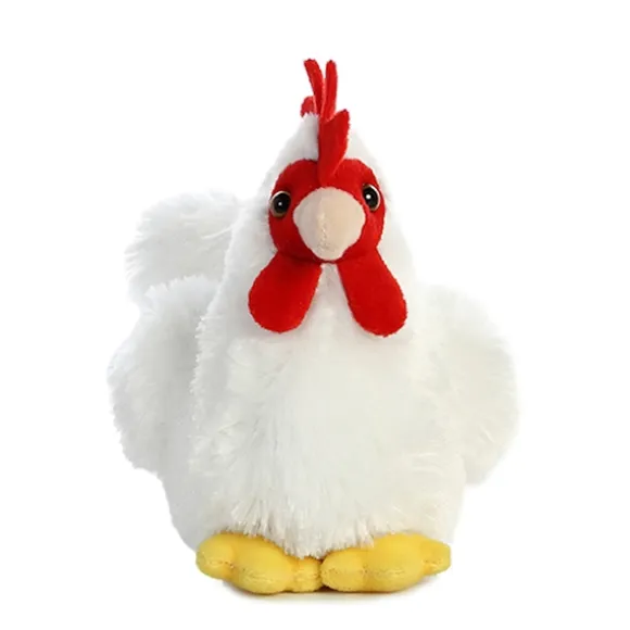 Little Cluck the Stuffed Chicken Mini Flopsie by Aurora