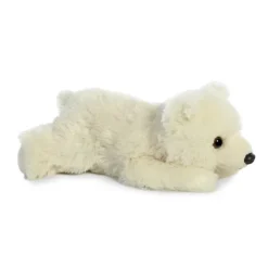 Little Freeze the Stuffed Polar Bear Mini Flopsie by Aurora