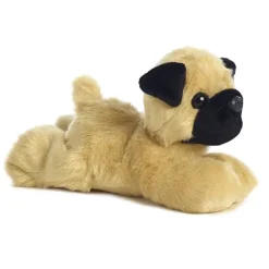 Little Pugster the Stuffed Pug Mini Flopsie by Aurora
