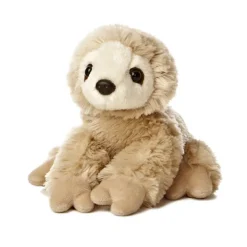 Little Racey the Stuffed Sloth Mini Flopsie by Aurora