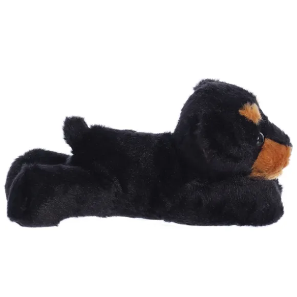 Little Raina the Stuffed Rottweiler Mini Flopsie by Aurora