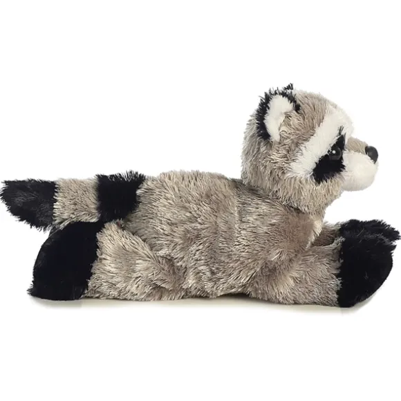 Little Rascal the Stuffed Raccoon Mini Flopsie by Aurora
