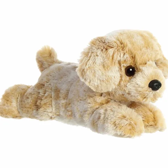 Little Rusty the Stuffed Labrador Retriever Mini Flopsie by Aurora