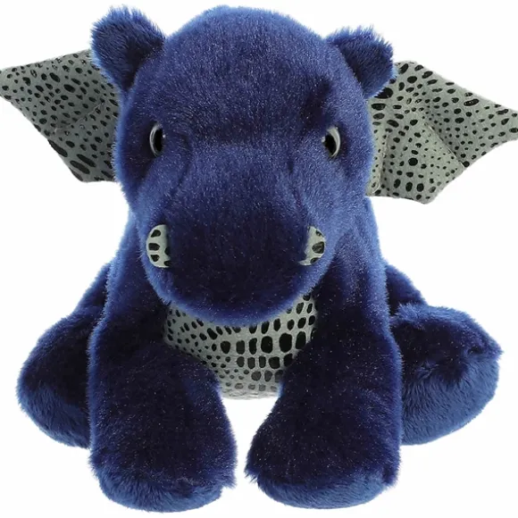 Little Sapphire the Stuffed Blue Dragon Mini Flopsie by Aurora
