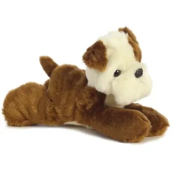 Little Semper Fi the Stuffed Bulldog Mini Flopsie by Aurora