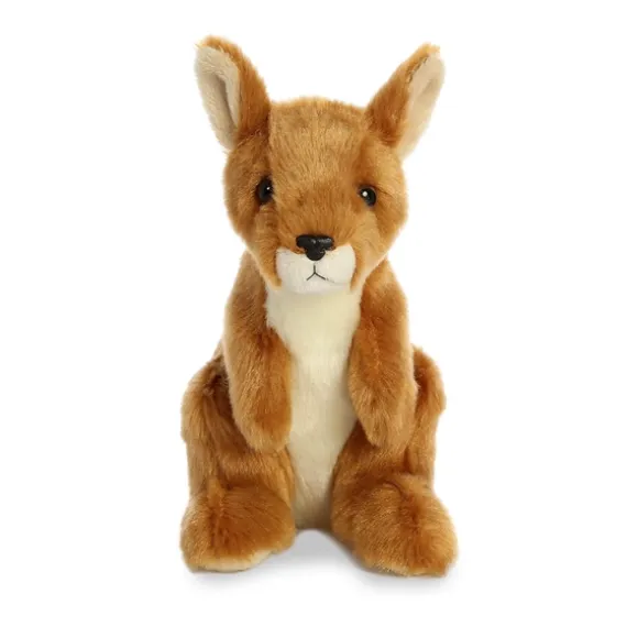 Little Sydney the Stuffed Kangaroo Mini Flopsie by Aurora