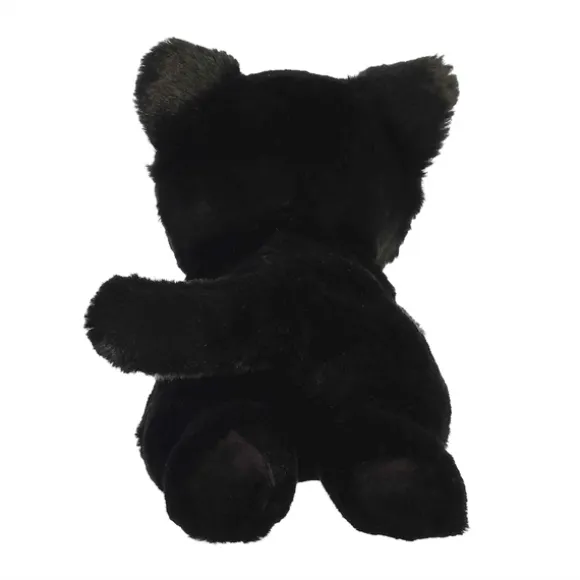 Little Twilight the Stuffed Black Cat Mini Flopsie by Aurora