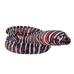 Living Ocean Stuffed Zebra Moray Eel by Wild Republic