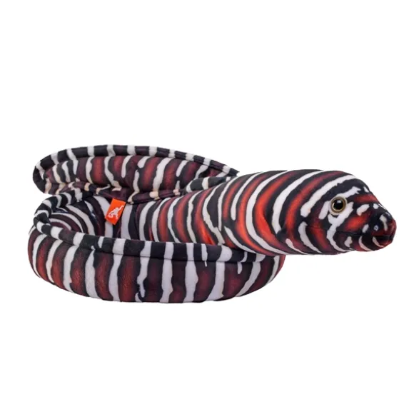 Living Ocean Stuffed Zebra Moray Eel by Wild Republic