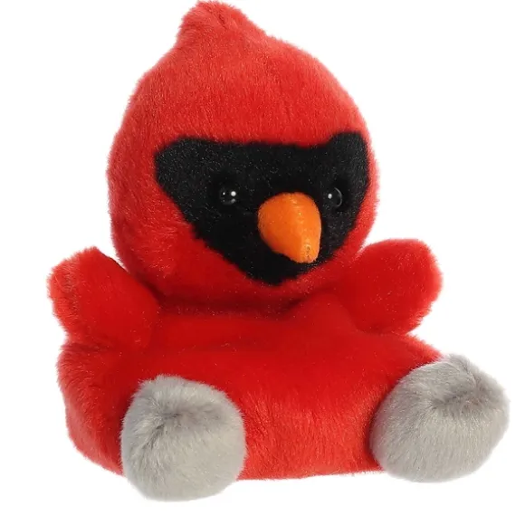 Louis the Plush Cardinal Palm Pals by Aurora