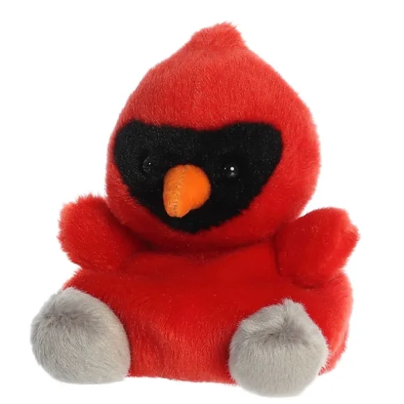 Louis the Plush Cardinal Palm Pals by Aurora