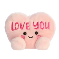 Love You Plush Candy Heart Palm Pals by Aurora