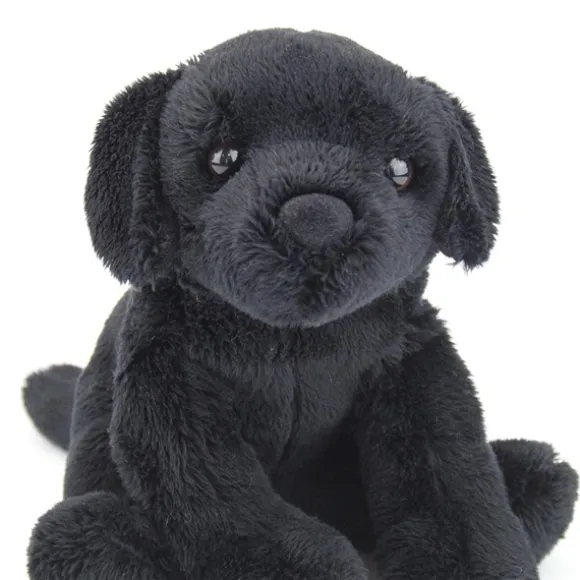 Lucy the 6 Inch Plush Black Lab Mini Pup by Douglas