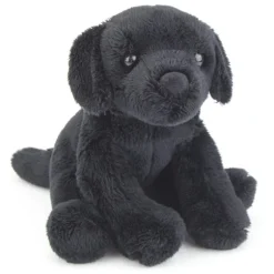 Lucy the 6 Inch Plush Black Lab Mini Pup by Douglas