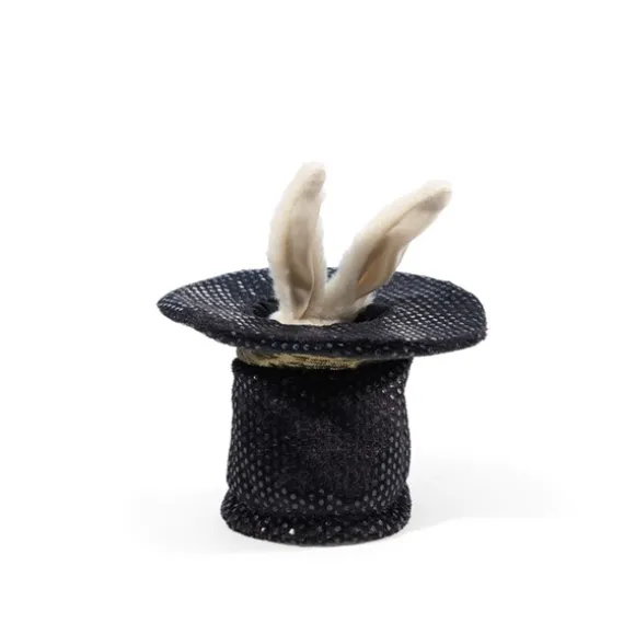 Magic Hat with Rabbit Finger Puppet by Folkmanis Puppets