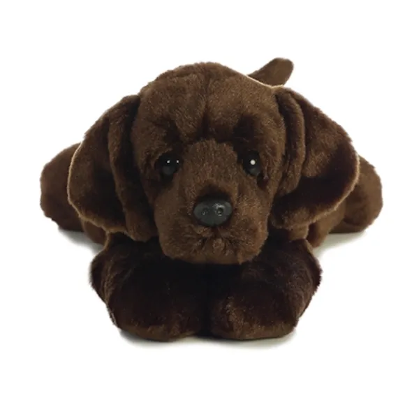 Max the Stuffed Chocolate Lab Flopsie by Aurora