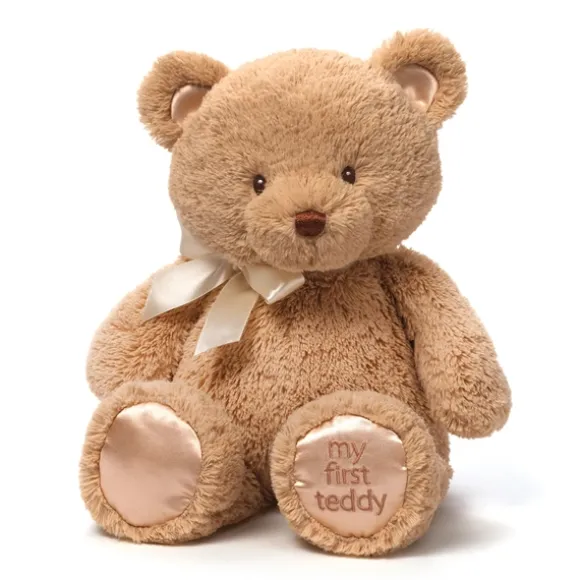 Medium Brown Baby Safe My First Teddy Bear by Gund