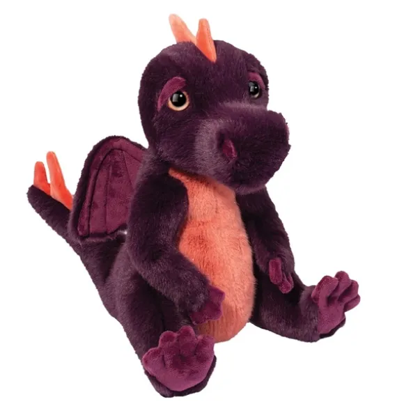Melvin the Purple Dragon Stuffed Animal by Douglas