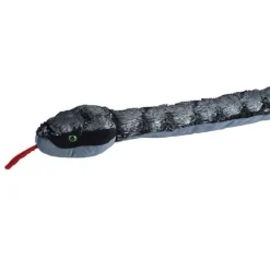 Metallic Silver Snake Stuffed Animal 54 Inch Plush by Wild Republic