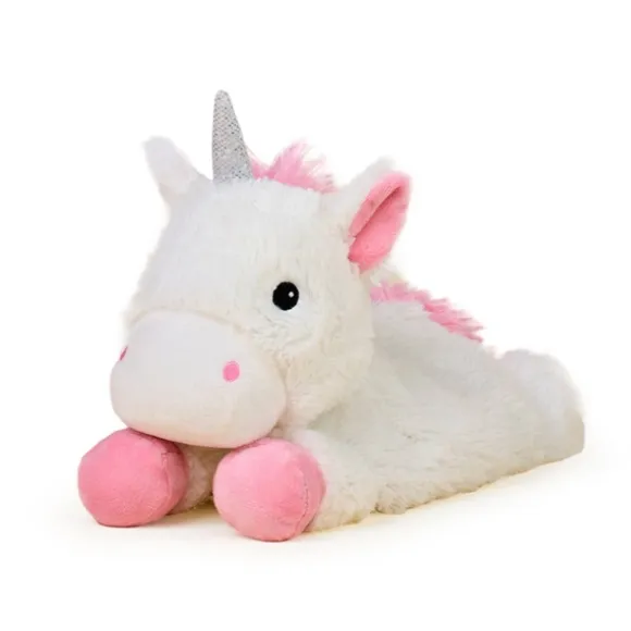 Microwavable Weighted and Scented Laying Down Unicorn Stuffed Animal by Warmies