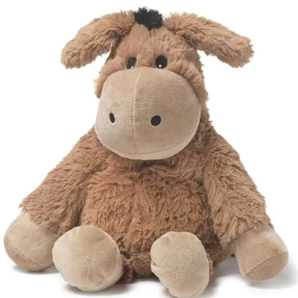 Microwavable Weighted and Scented Donkey Stuffed Animal by Warmies