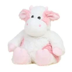 Microwavable Weighted and Scented Strawberry Cow Stuffed Animal by Warmies